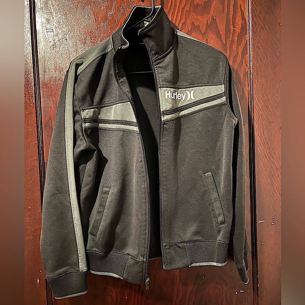 Mens Hurley full zip track jacket